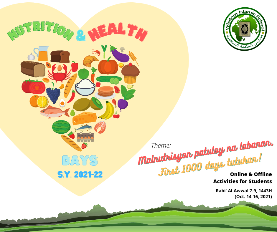 Nutrition & Health Days 2021-22 poster
