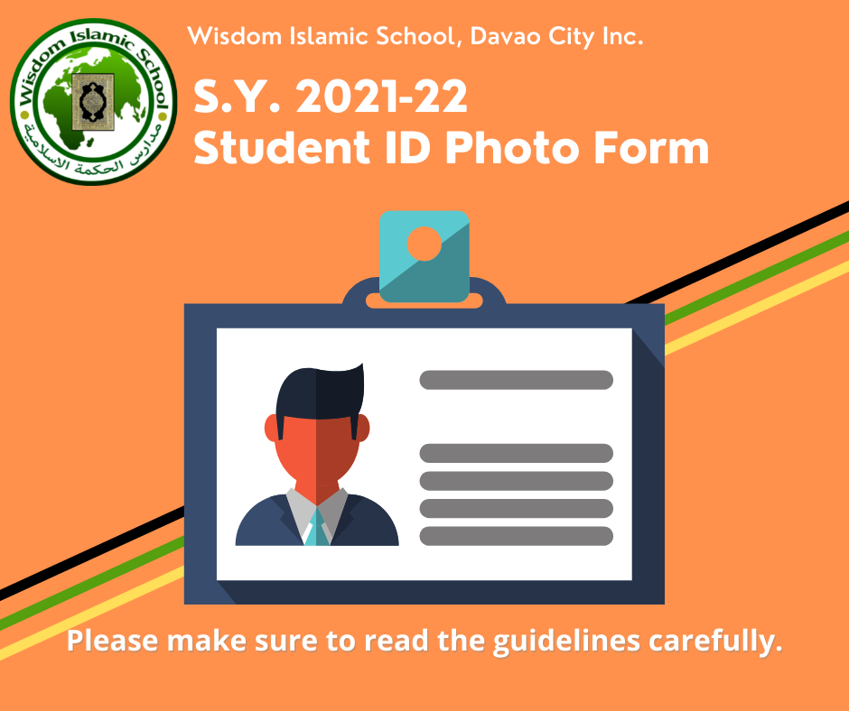 STUDENT ID PHOTO FORM 2021-22