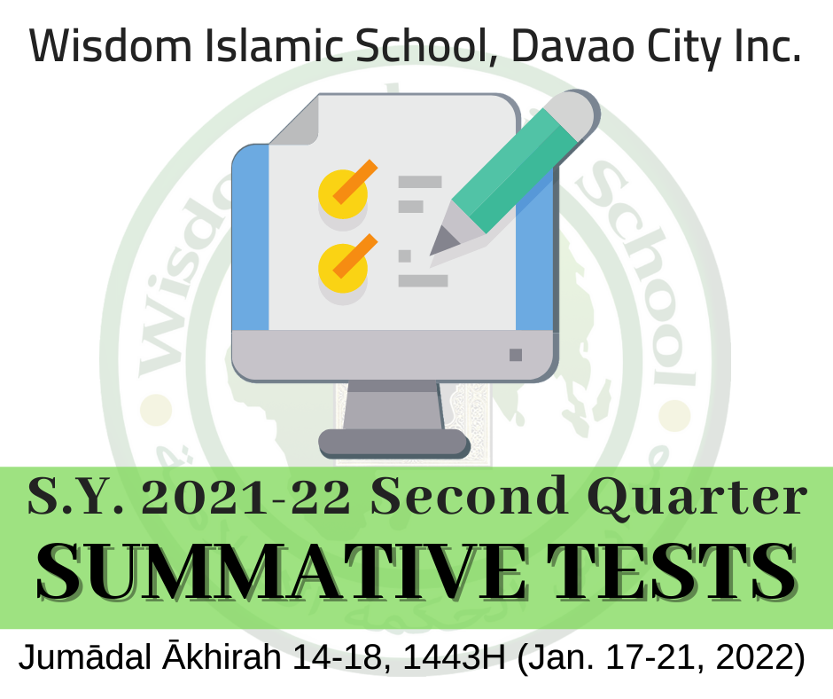 2ndQ Summative Tests