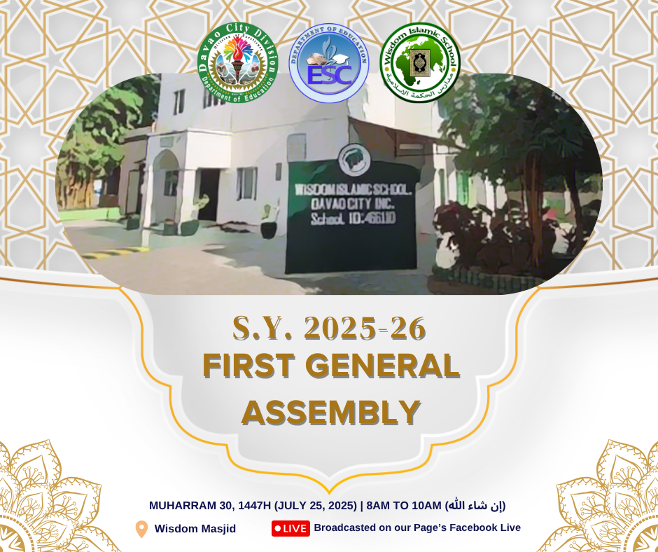 First General Assembly 2025-26 FB Announcement Post
